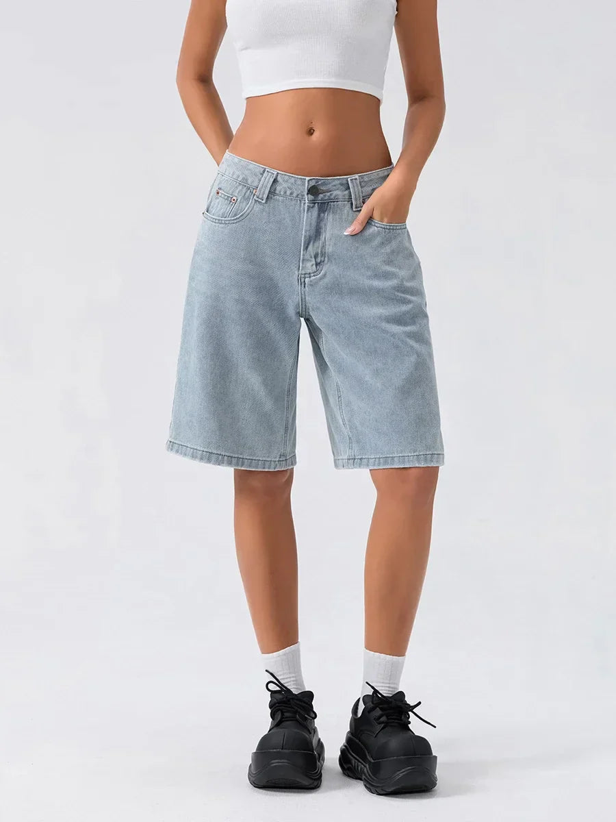 Bermuda Denim Shorts
