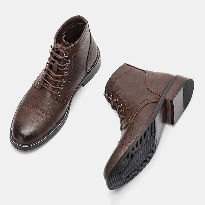 Eliza Keith | Vintage Derby Shoes with Toe Cap