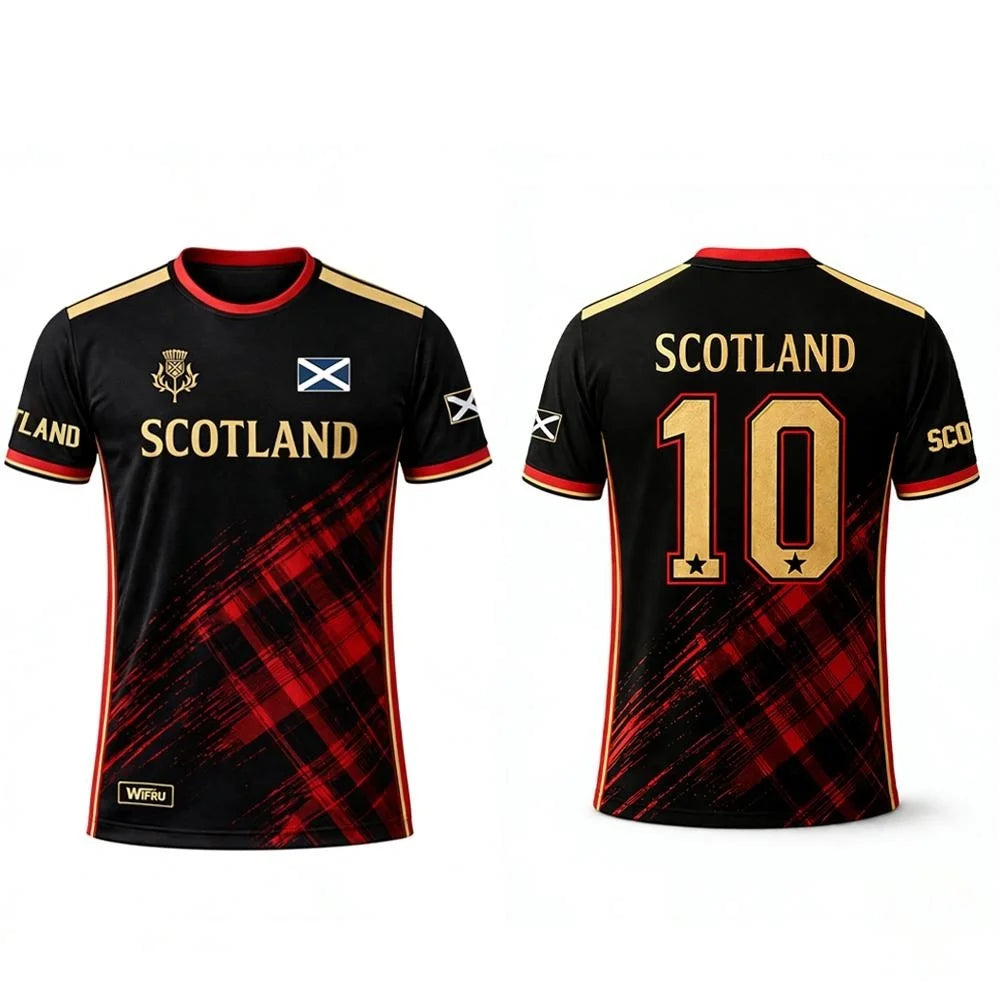 Scotland Football Team Breathable Fan Jersey