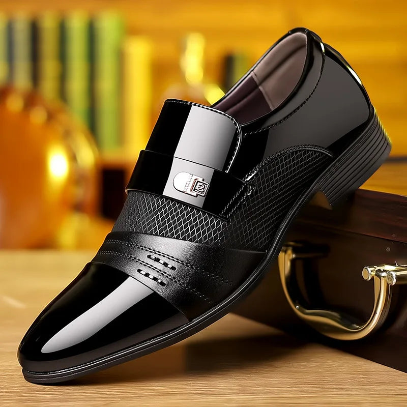 MILO™ | Men's Leather Sneakers with Thick Sole - Eliza©