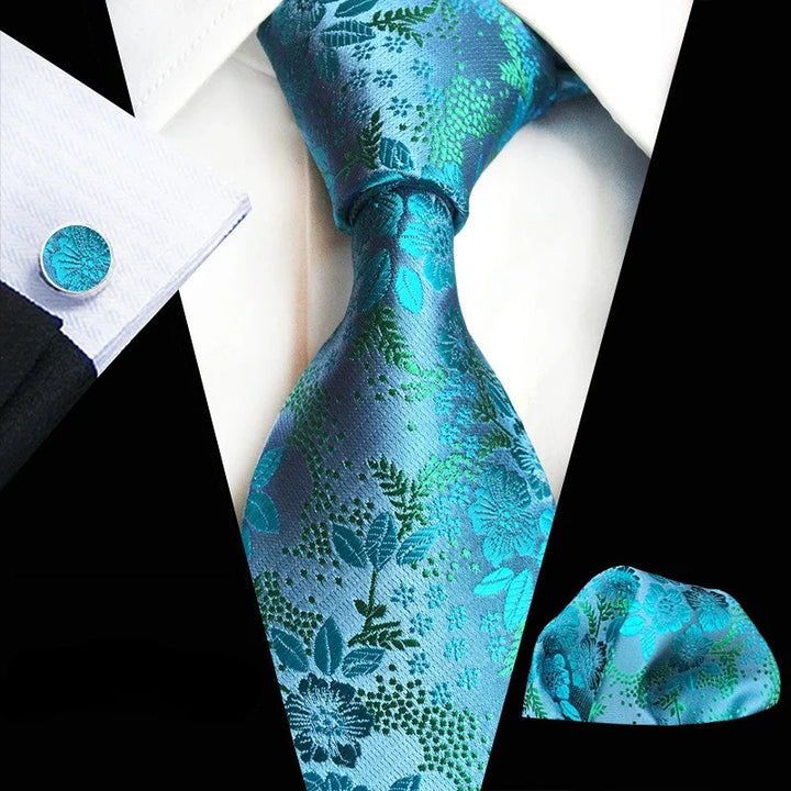 Floral Elegance – 3-Piece Tie Set