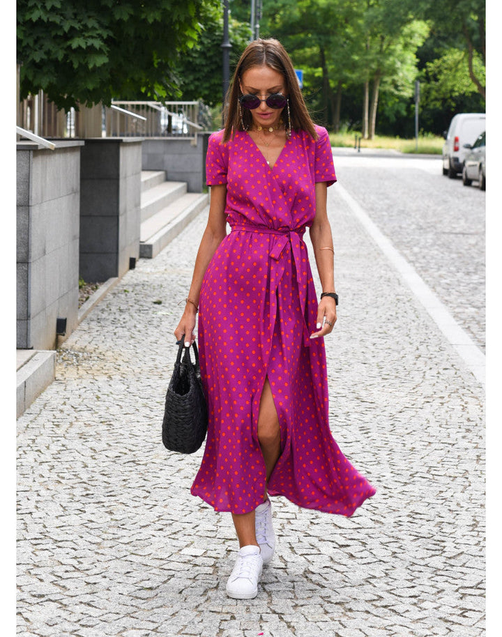 Yasmin | Elegant V-Neck Dress