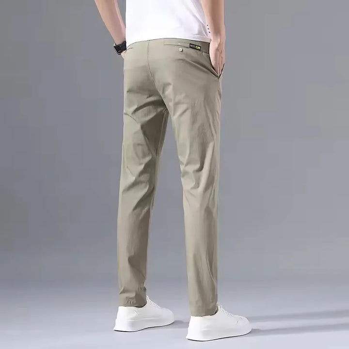 Men's Lightweight Slim Fit Pants – Breathable, Flexible, and Comfortable for Everyday Wear