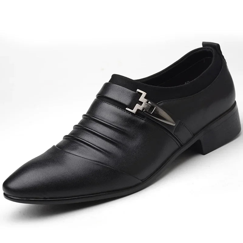 JULIAN™ | Luxury Men's Oxford Shoes Made of Cotton and Leather - Eliza©