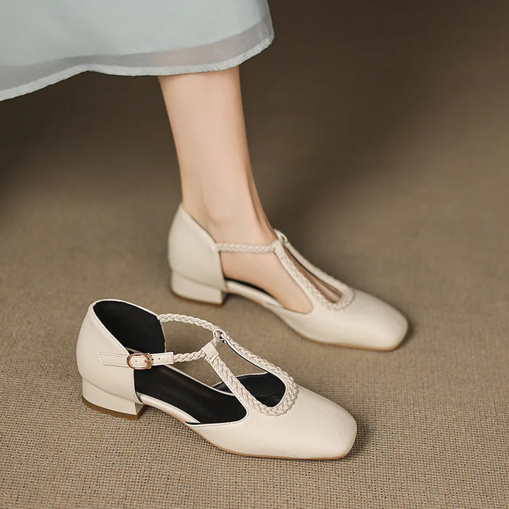 Isolde | Vintage Leather Loafers