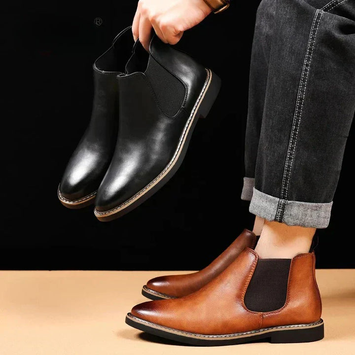 Eliza© | Classic Leather Ankle Boots JONAS™