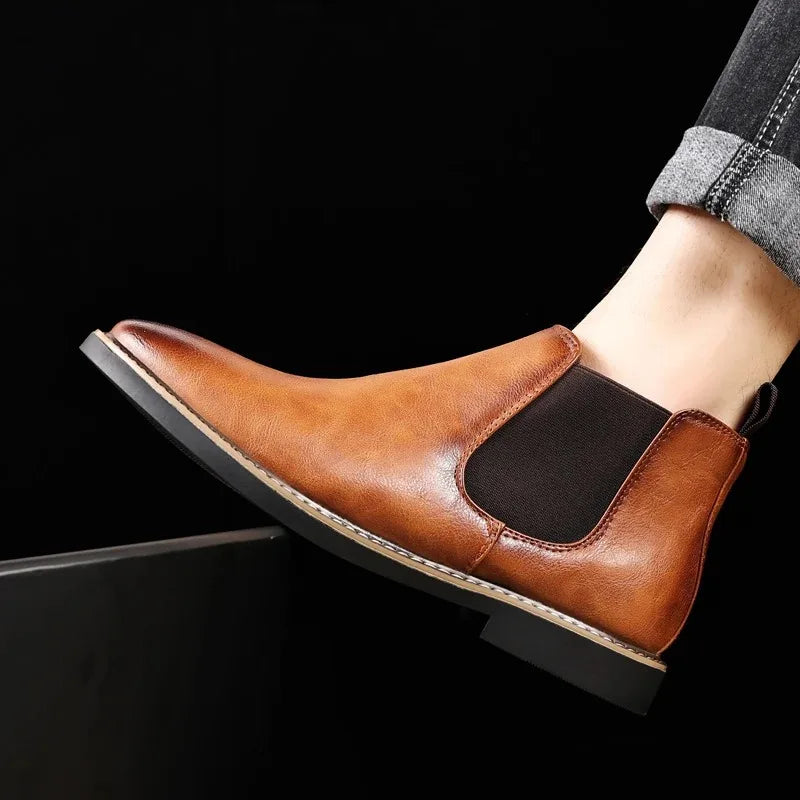 Eliza© | Classic Leather Ankle Boots JONAS™
