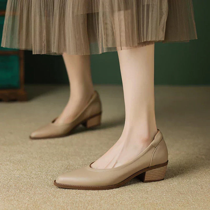 Amara | Elegant Mid-Heeled Shoes
