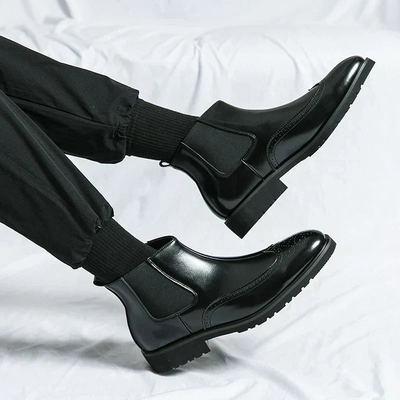 Eliza© Adriel | Leather Chelsea Boots