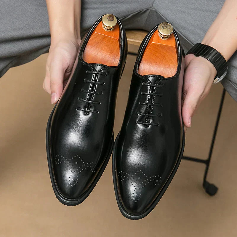 ELIAS™ | Classic Men's Leather Shoes by Eliza©