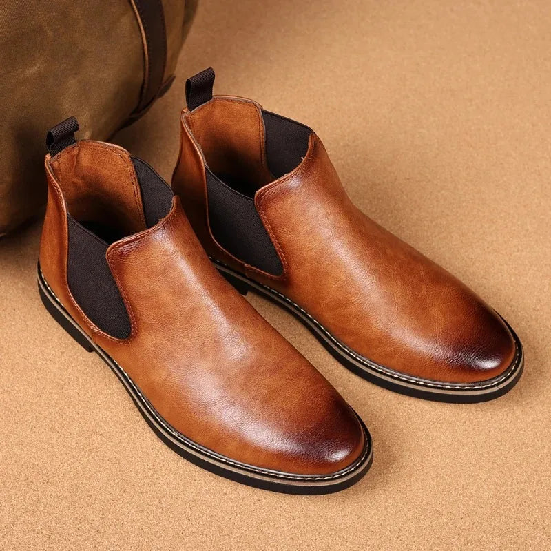 Eliza© | Classic Leather Ankle Boots JONAS™