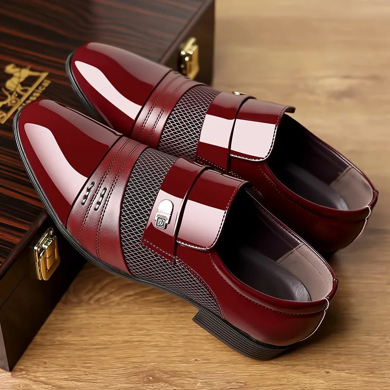 MILO™ | Men's Leather Sneakers with Thick Sole - Eliza©