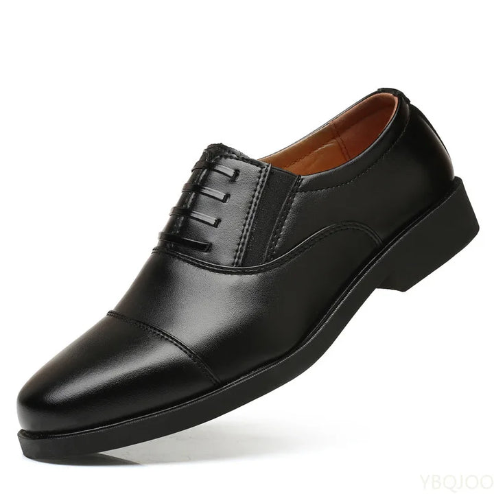 ENZO™ | Elegant Men's Leather Shoes by Eliza©