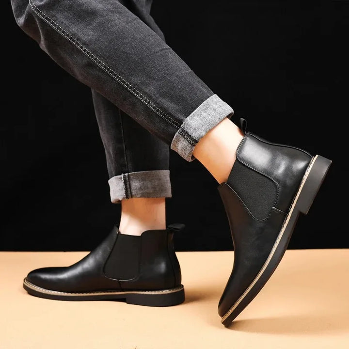 Eliza© | Classic Leather Ankle Boots JONAS™