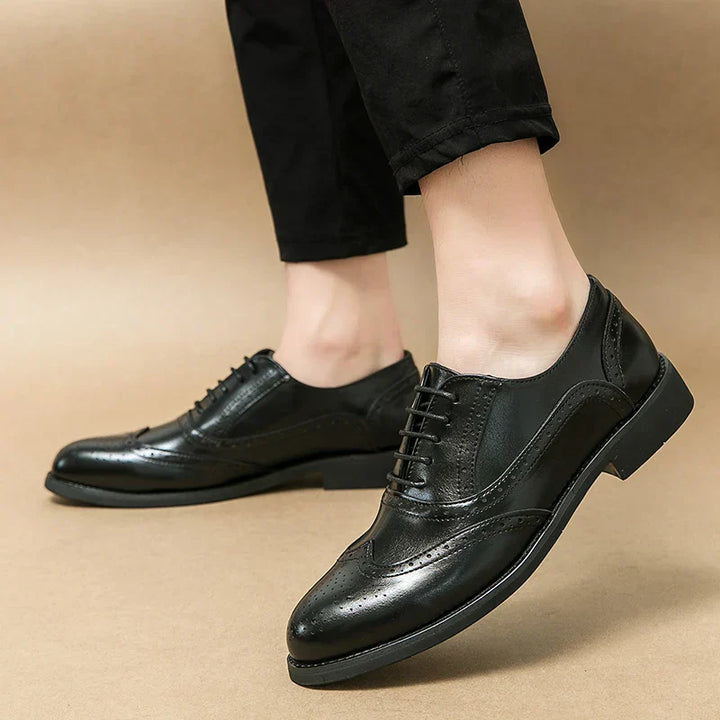 MARIO™ | Classic Italian Oxford Shoes with Monk Strap - Eliza©