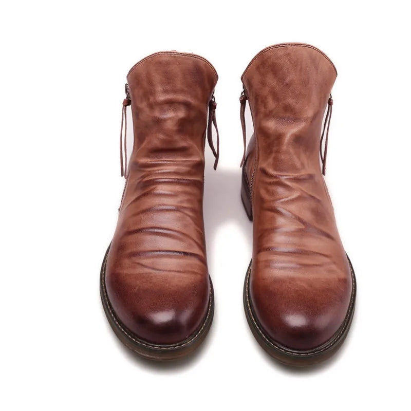 Eliza©| Leather Chelsea Boots