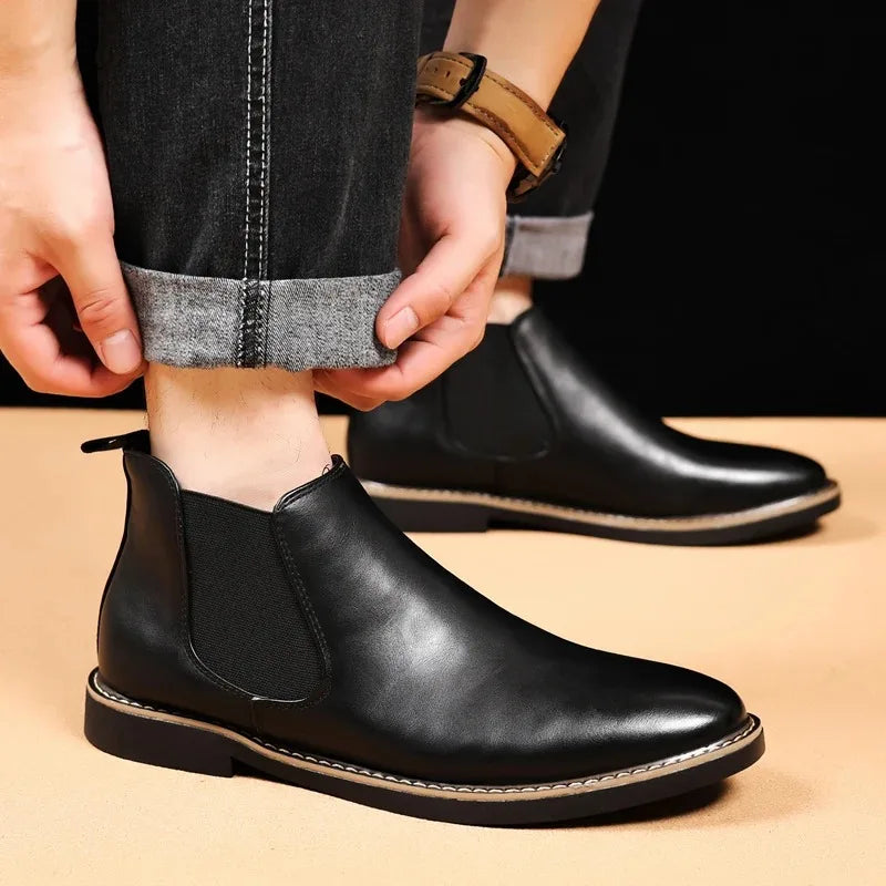 Eliza© | Classic Leather Ankle Boots JONAS™