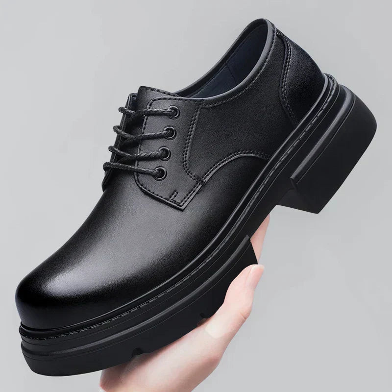 MASON™ | Luxury Leather Platform Shoes - Eliza©