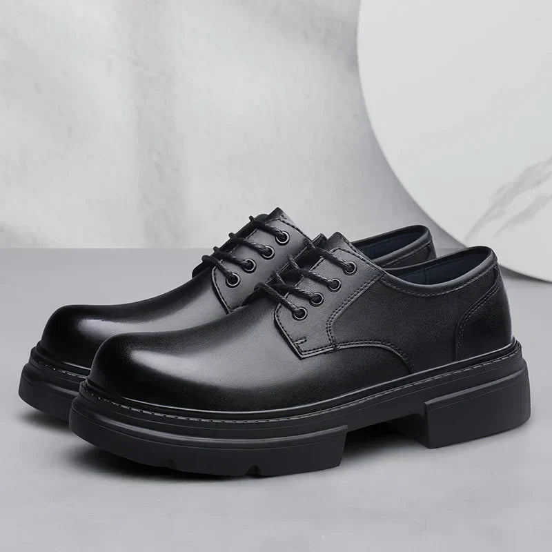 MASON™ | Luxury Leather Platform Shoes - Eliza©