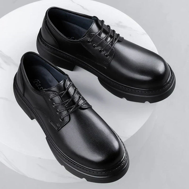MASON™ | Luxury Leather Platform Shoes - Eliza©