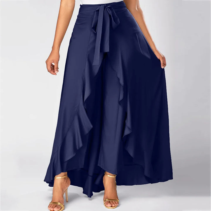 Savannah Ruffle Skirt Trousers