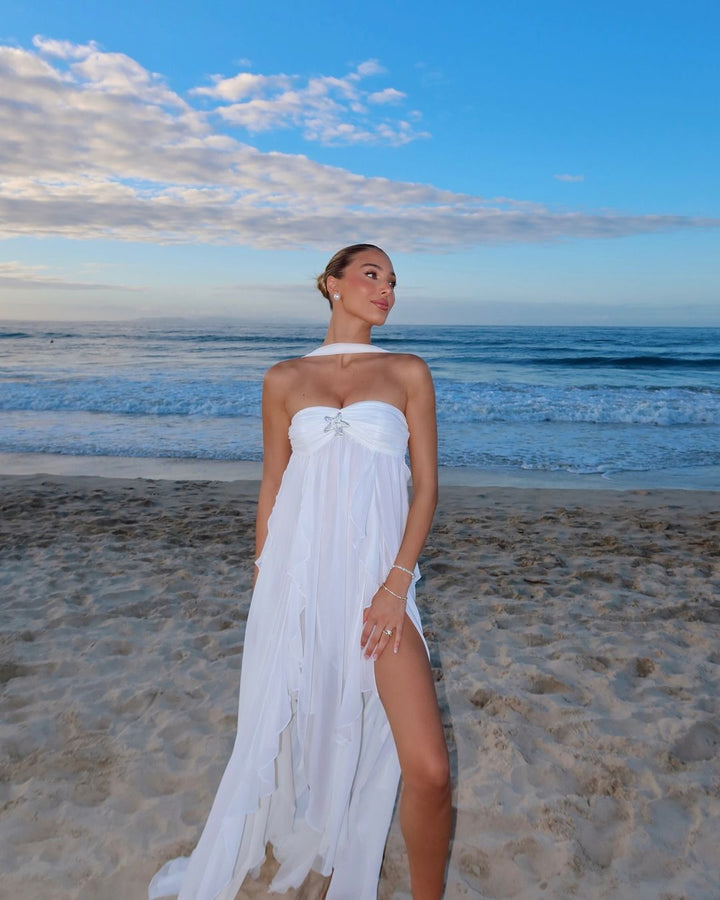 Daphne | Ruffled Maxi Dress