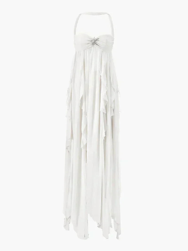 Daphne | Ruffled Maxi Dress