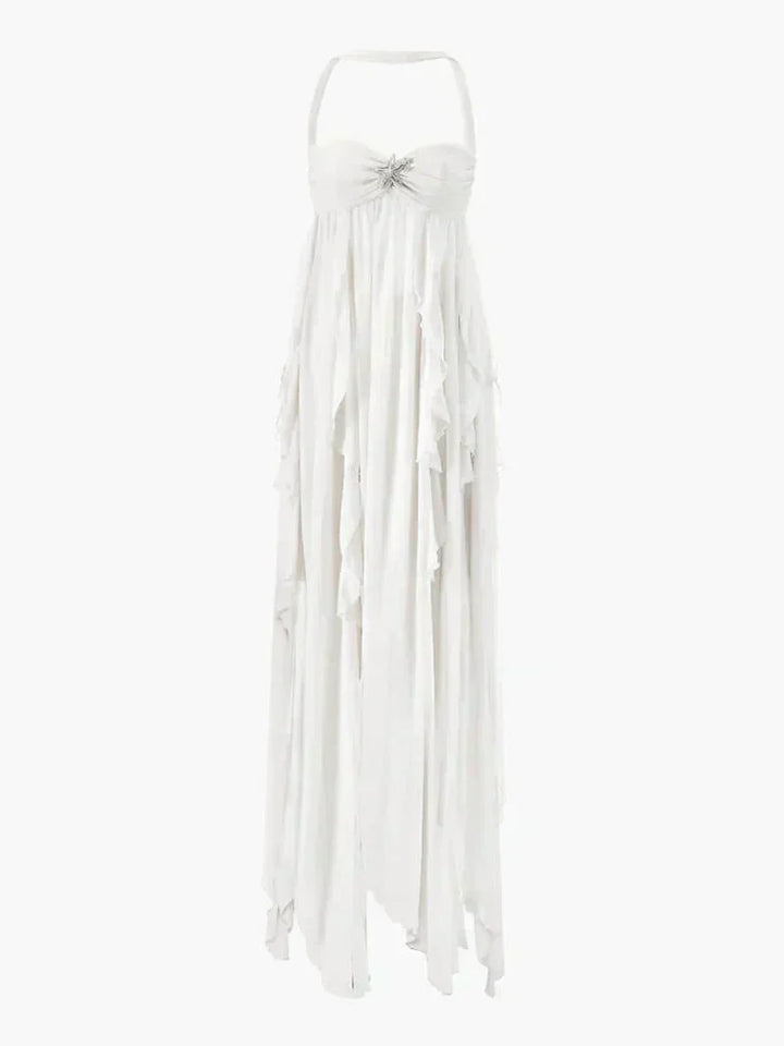 Daphne | Ruffled Maxi Dress