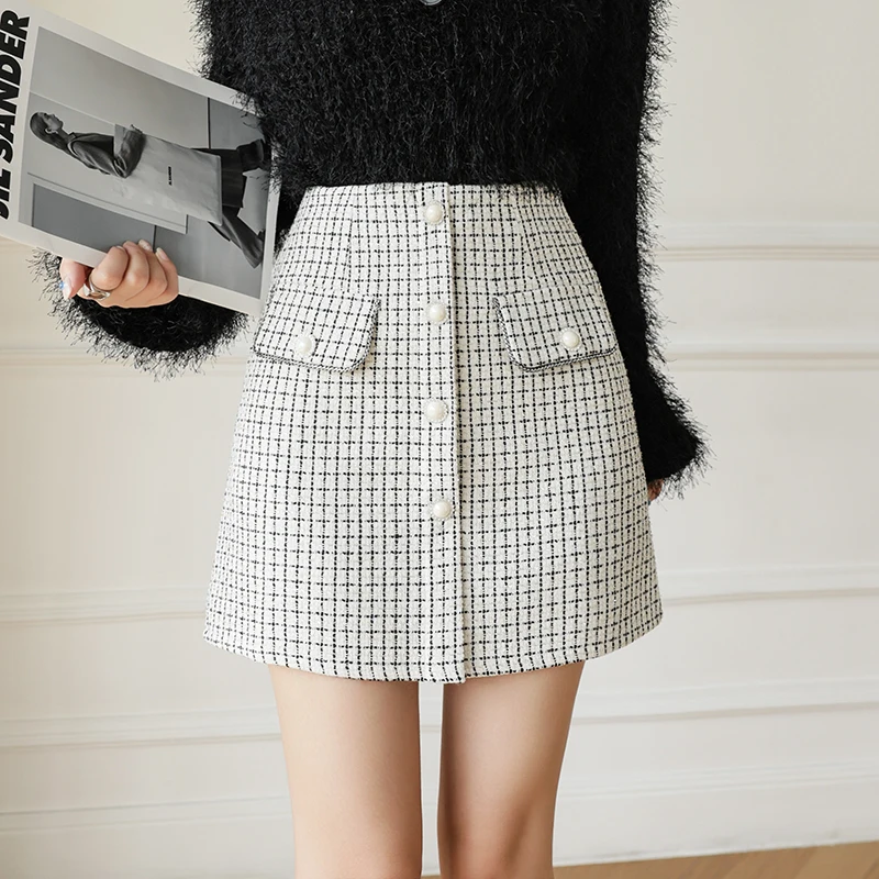 Modena Tweed Skirt