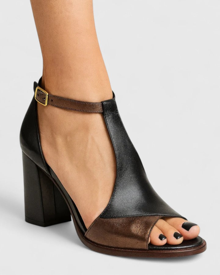 Kenzira | Modern Wide-Heel Shoes