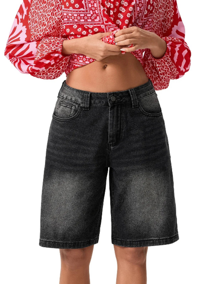 Bermuda Denim Shorts