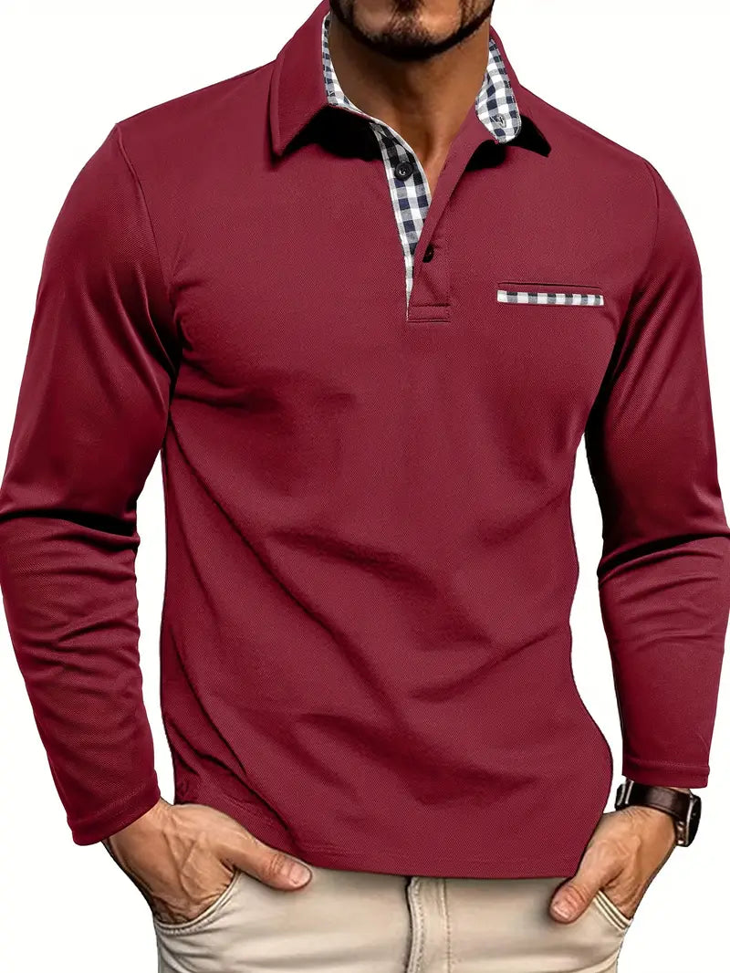 Marco | Men's Long Sleeve Polo Shirt