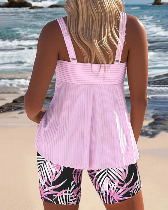 Lina | Comfortable swimsuit with shorts for confident wearers