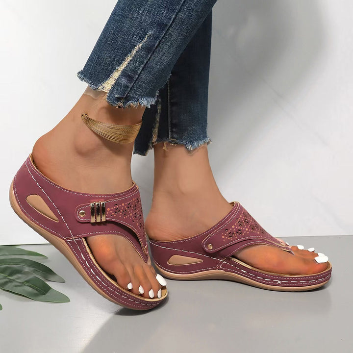 Calira™ | Comfortable Wedge Sandals with Support