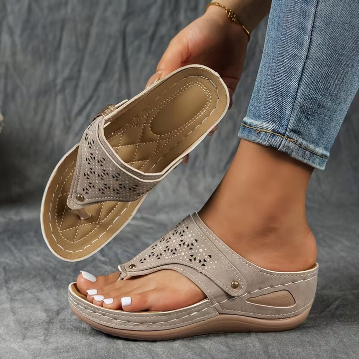 Calira™ | Comfortable Wedge Sandals with Support