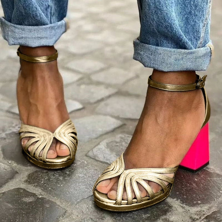 Giana | Timeless Leather Heels