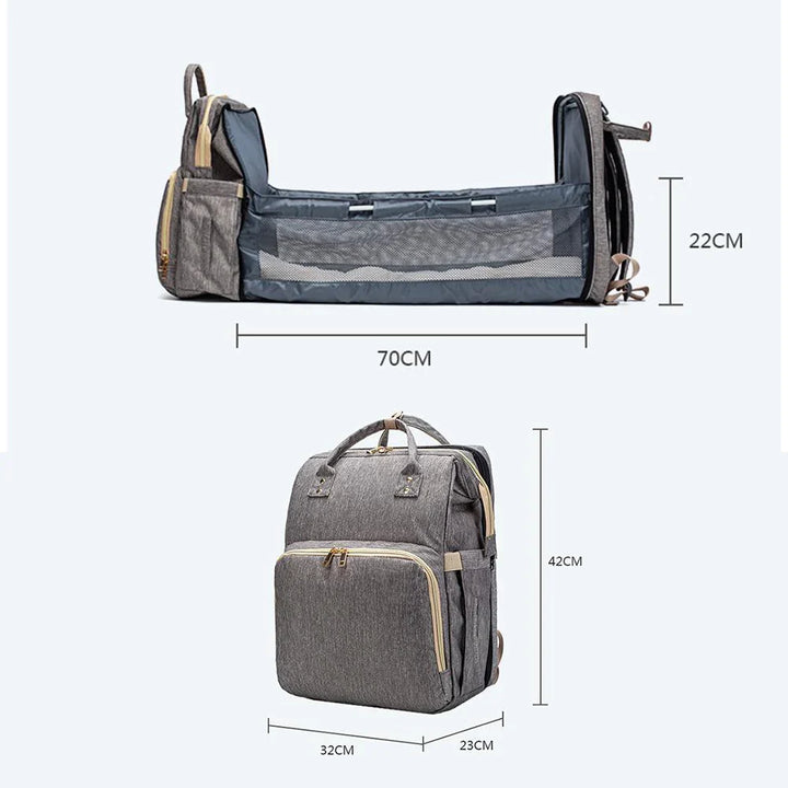Happy Nappy Nest - Baby Travel Backpack