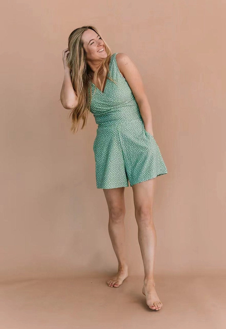 MAGDALENA | Swimsuit with Ruffles and Bust Support