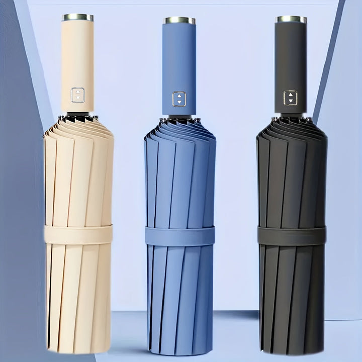 Automatic Folding Sun and Rain Umbrella