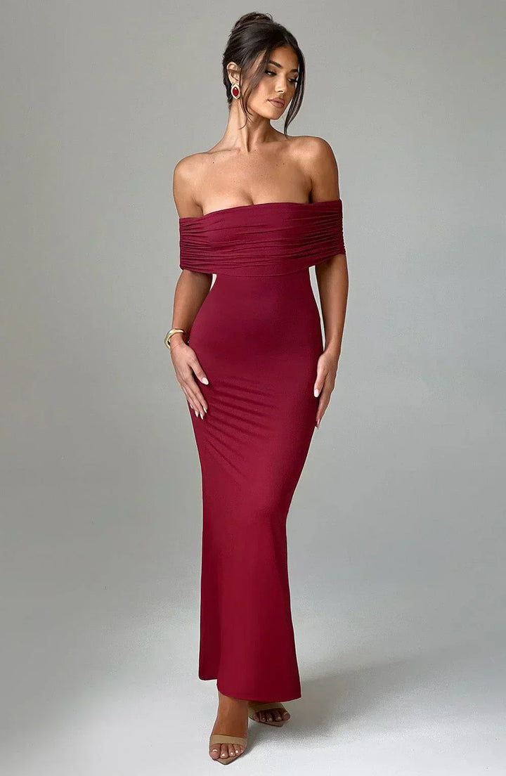 Odessa | Graceful Backless Maxi Dress
