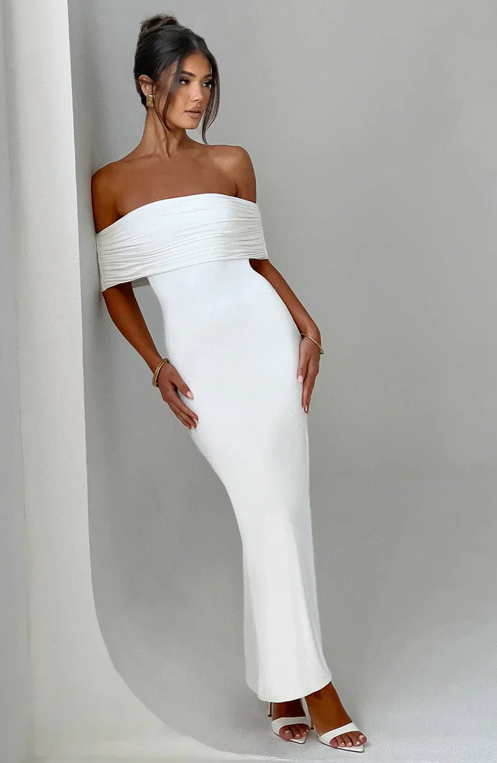Odessa | Graceful Backless Maxi Dress