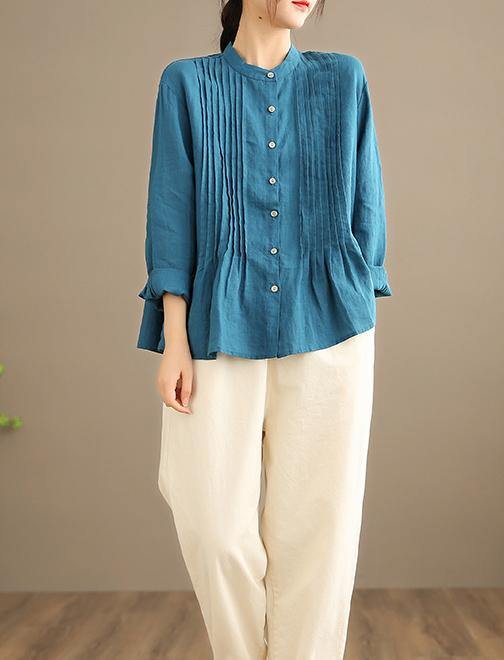 The Elodie Pintuck Blouse