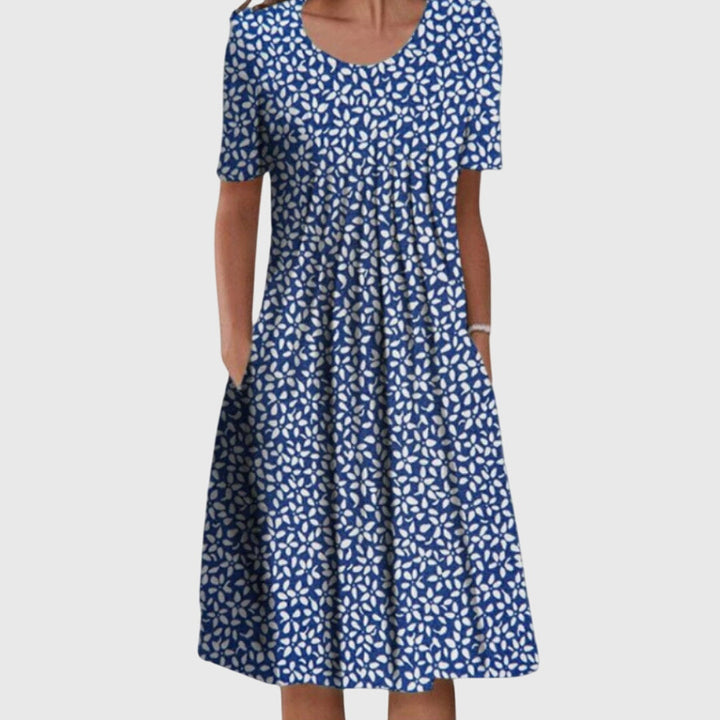 Mary™ | Midi Dress with Tummy Coverage
