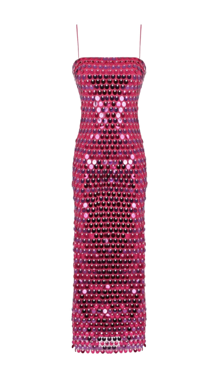 Juliet | Elegant Sequined Midi Dress