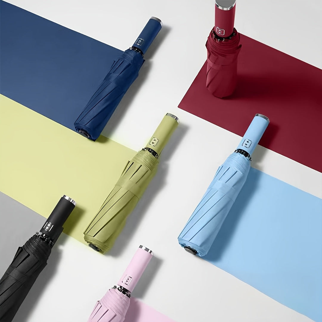 Automatic Folding Sun and Rain Umbrella