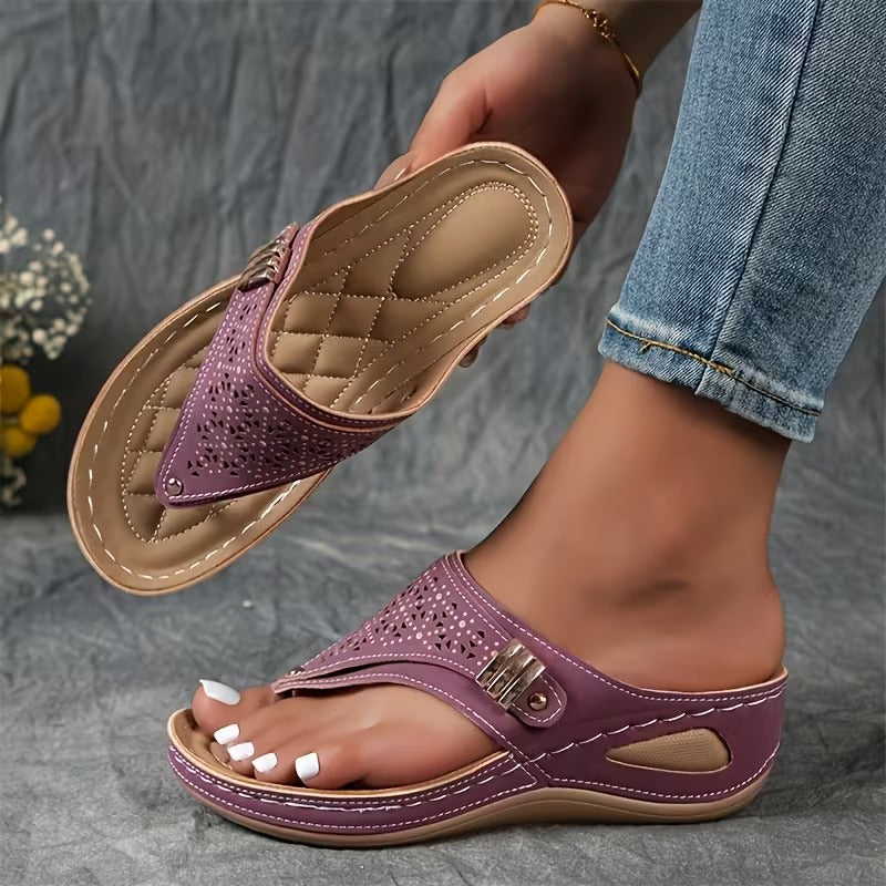 Calira™ | Comfortable Wedge Sandals with Support
