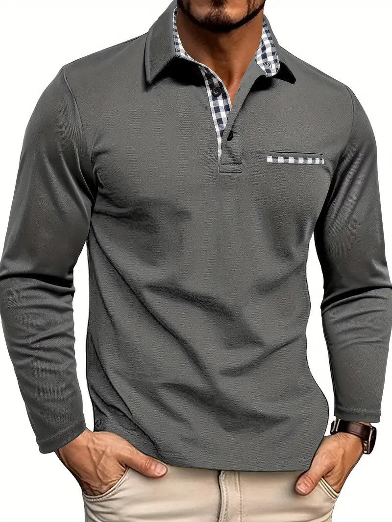 Marco | Men's Long Sleeve Polo Shirt