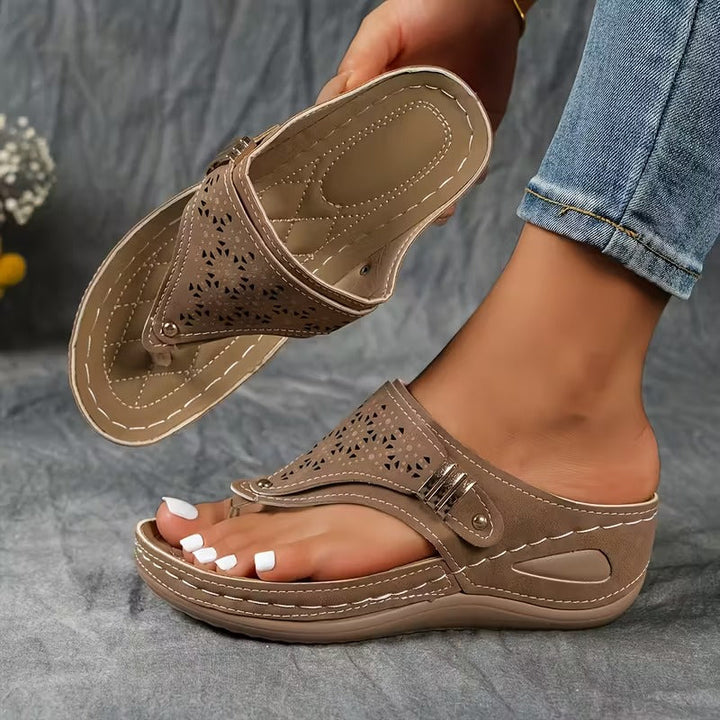 Calira™ | Comfortable Wedge Sandals with Support