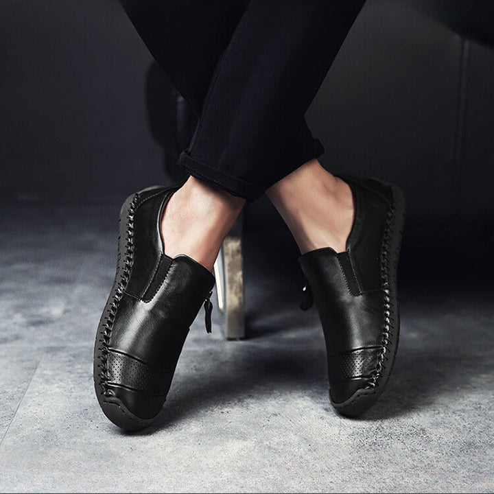 Marino Genuine Leather Slip-On Shoes
