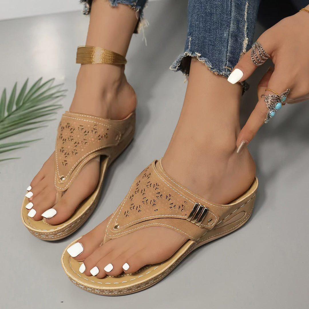 Calira™ | Comfortable Wedge Sandals with Support
